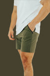 Ace 6’ Golf Short - Dark Olive BodCraft