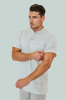  Men’s Ace Short Sleeve Golf Shirt - Snowstorm BodCraft