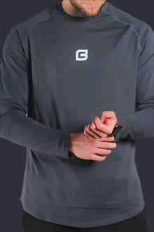  Origin Performance Long Sleeve - Shadow Grey Bodcraft