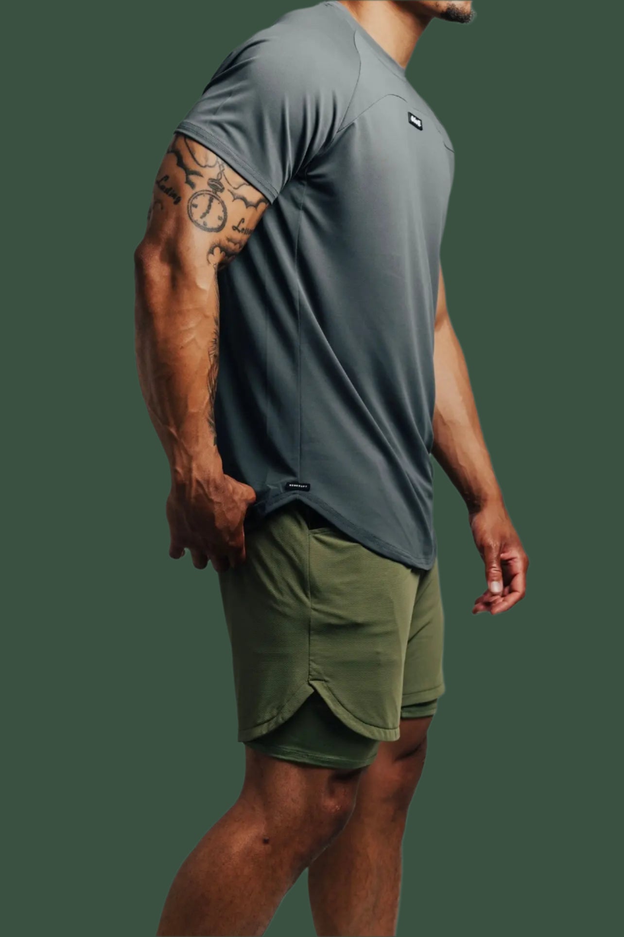 Lined cheap training shorts