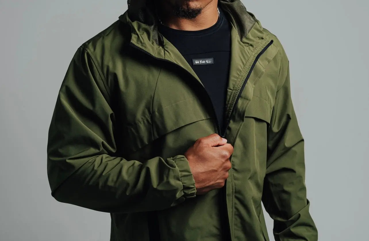 Total War Ai1 Stealth Full-Zip Jacket - Dark Olive